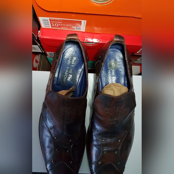 MARK NASON DRAGOON CASUAL SHOE MADE IN ITALY MEN'S US SIZE 9 GREAT COND - Picture 7 of 8